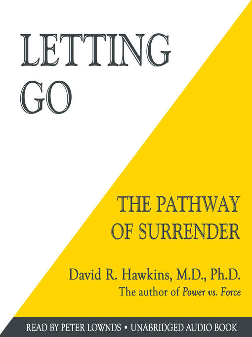 Title details for Letting Go by David R. Hawkins MD PhD - Available